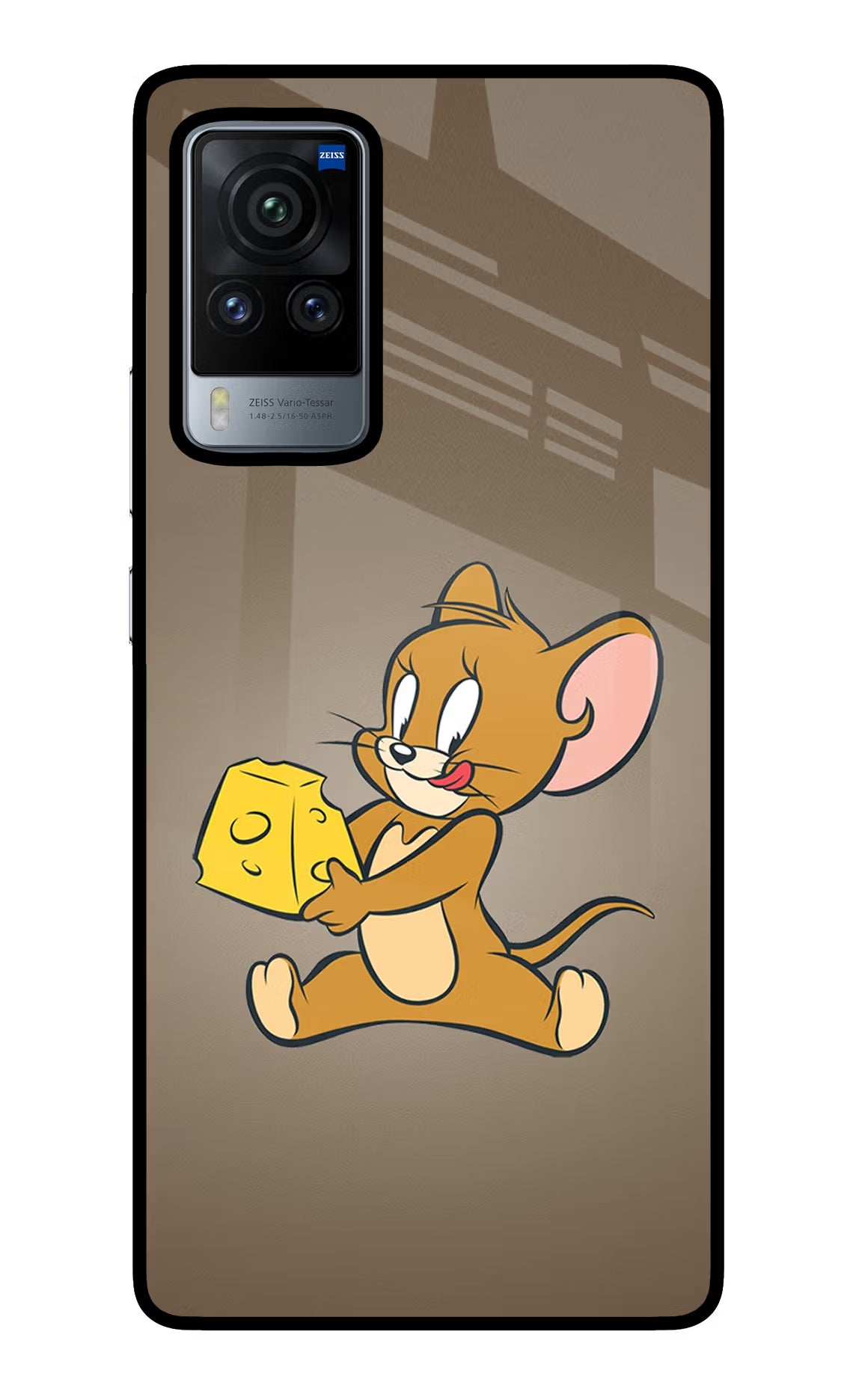 Jerry Vivo X60 Pro Glass Case Back Cover by Casekaro