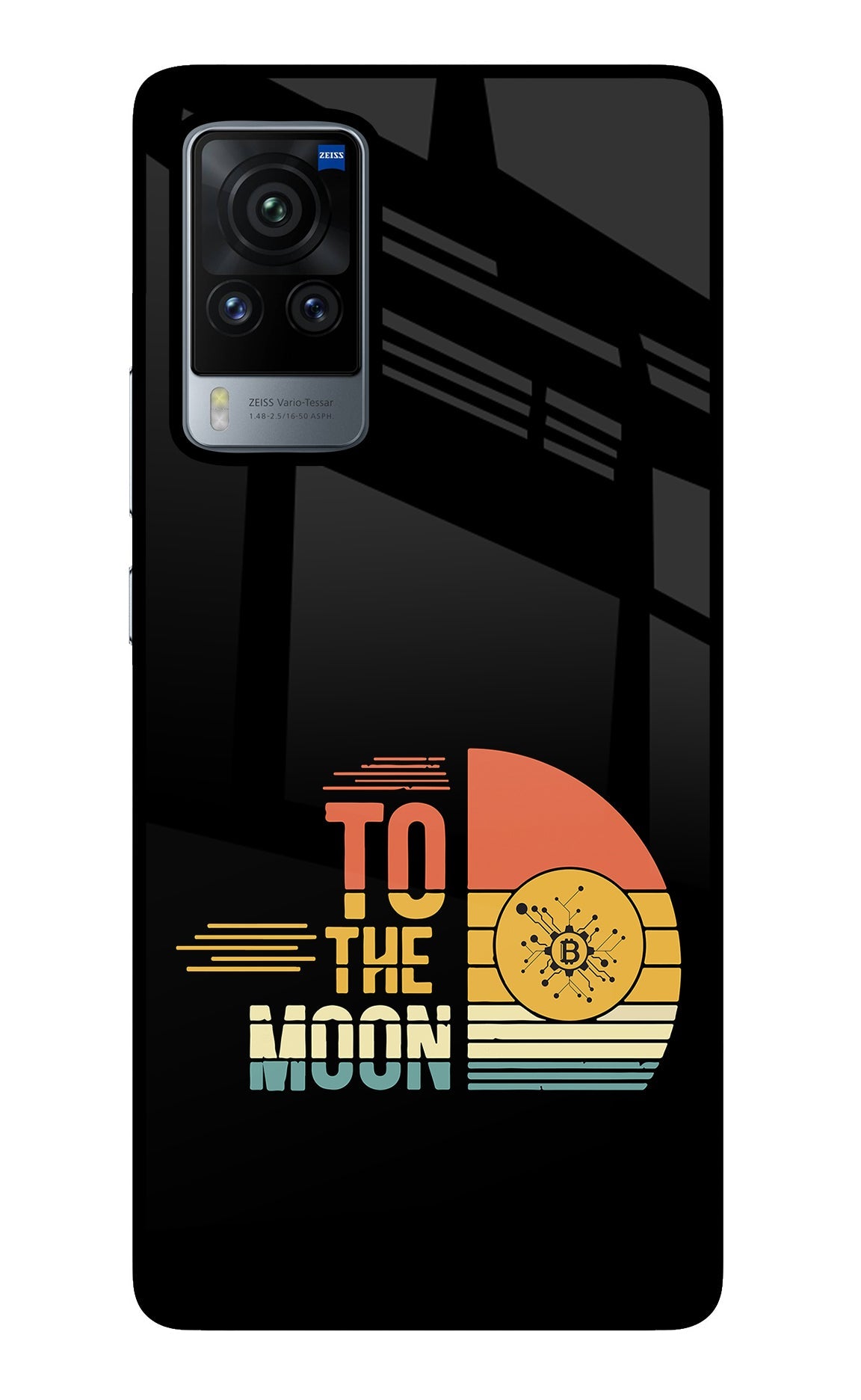 To the Moon Vivo X60 Pro Glass Case