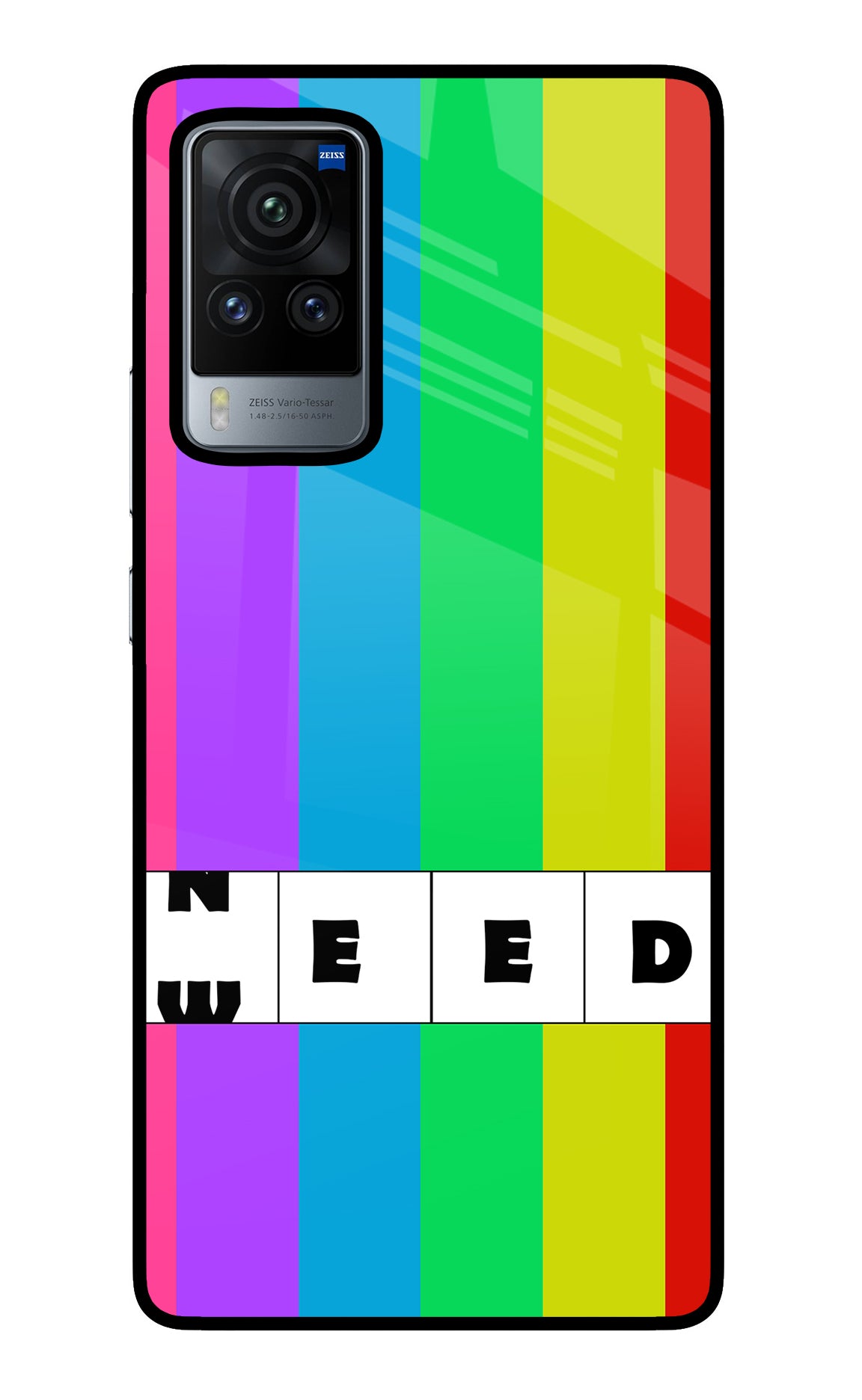 Need Weed Vivo X60 Pro Glass Case