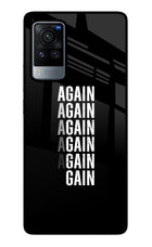 Again Again Gain Vivo X60 Pro Glass Case