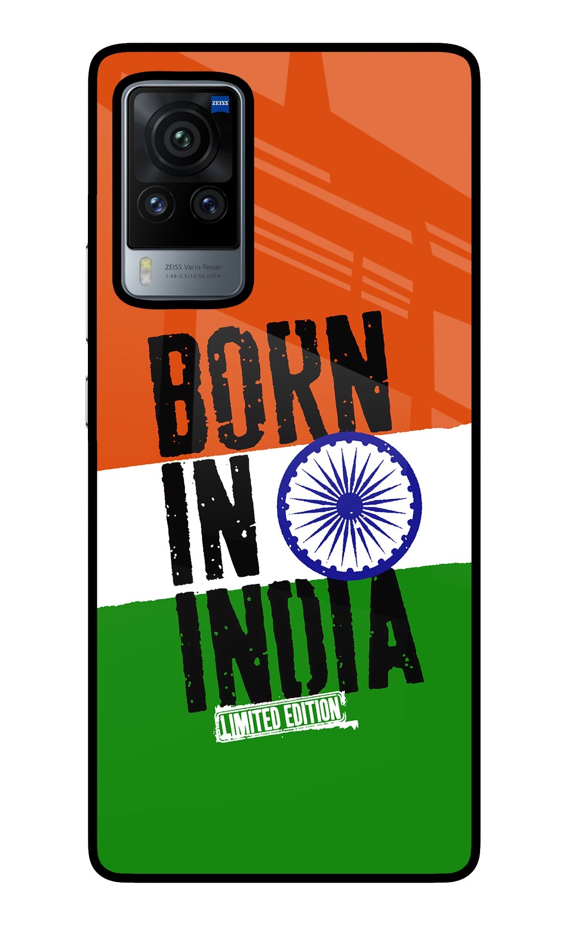 Born in India Vivo X60 Pro Glass Case