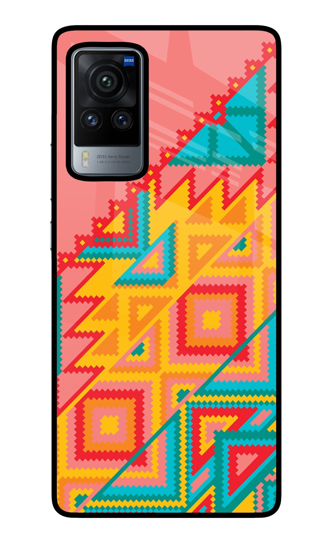 Aztec Tribal Vivo X60 Pro Back Cover