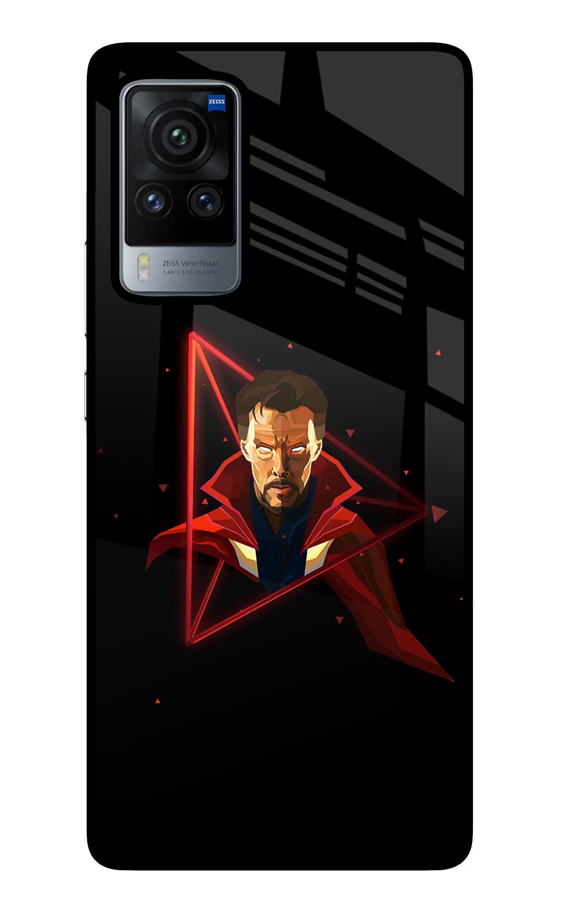Doctor Ordinary Vivo X60 Pro Glass Case Back Cover by Casekaro