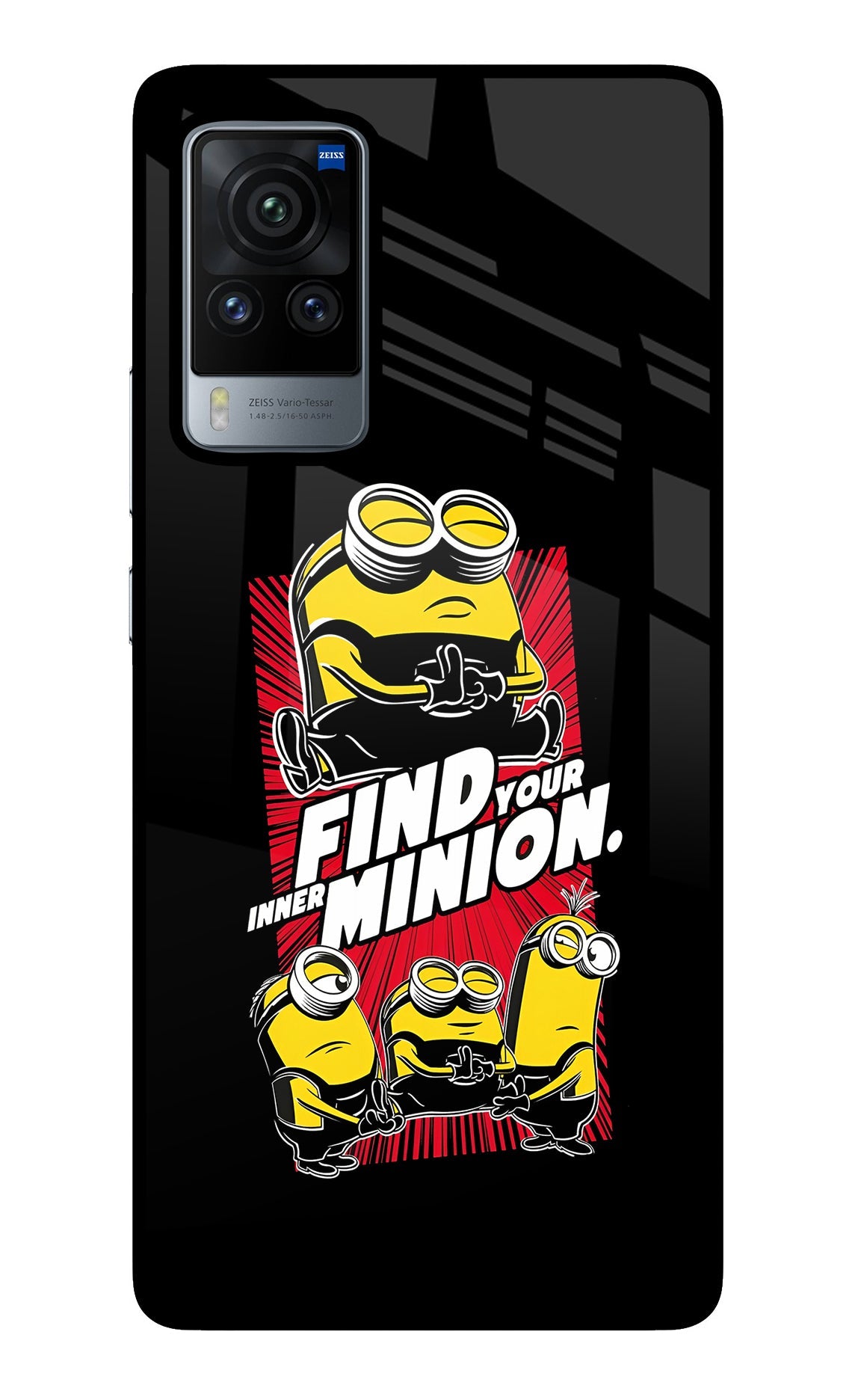 Find your inner Minion Vivo X60 Pro Glass Case