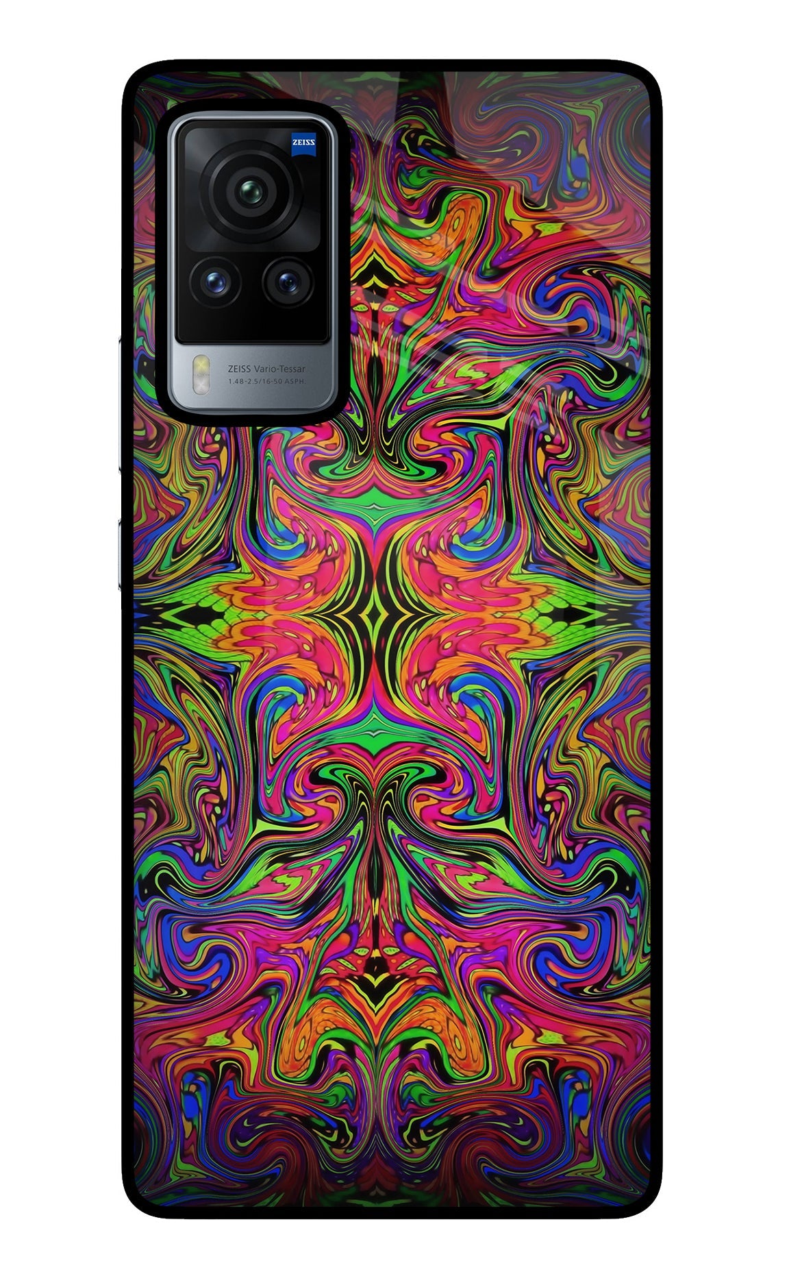 Psychedelic Art Vivo X60 Pro Back Cover