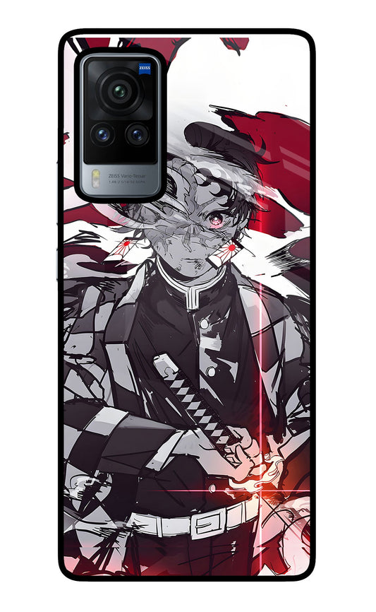 Demon Slayer Vivo X60 Pro Glass Case