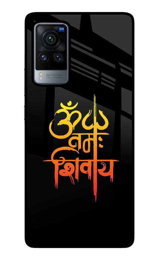 Om Namah Shivay Vivo X60 Pro Glass Case