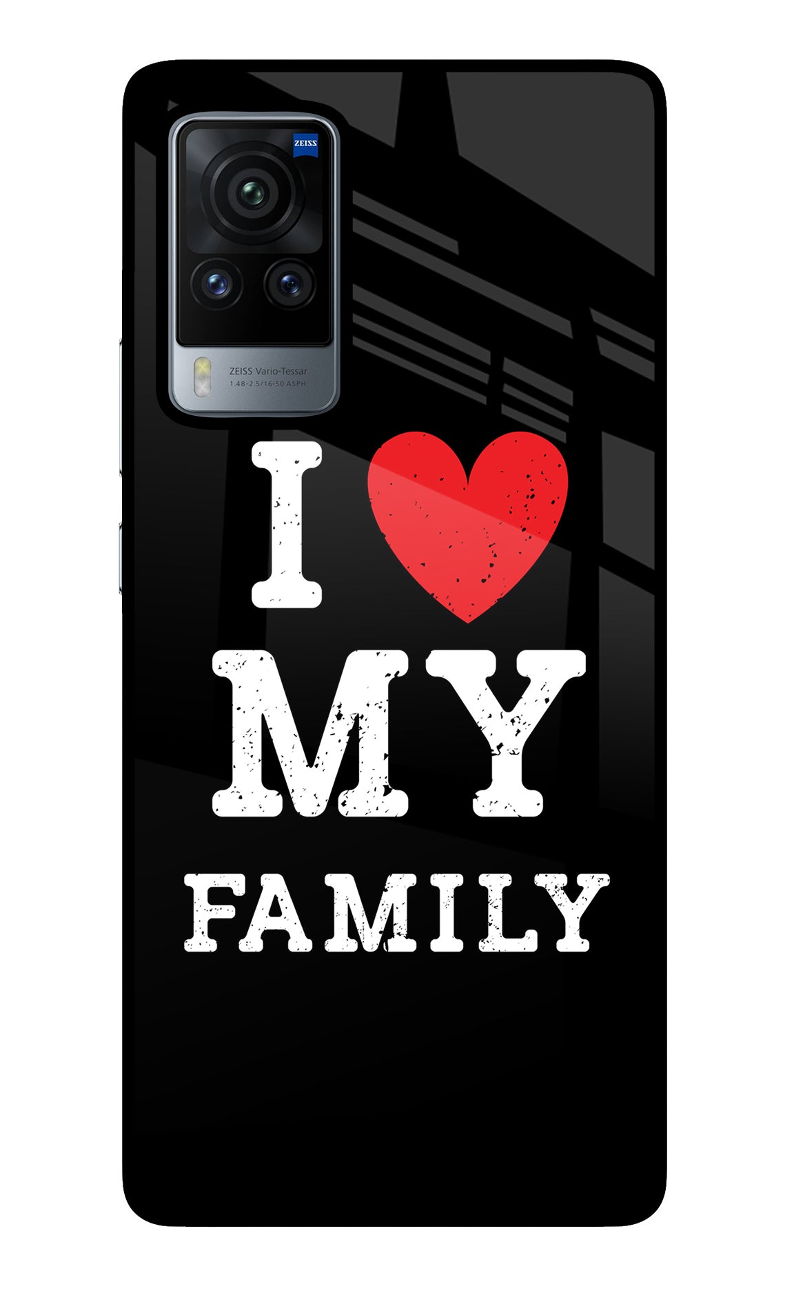 I Love My Family Vivo X60 Pro Back Cover