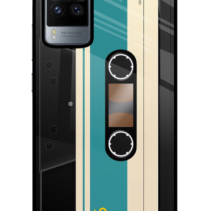 Cassette Vivo X60 Pro Glass Case Back Cover by Casekaro