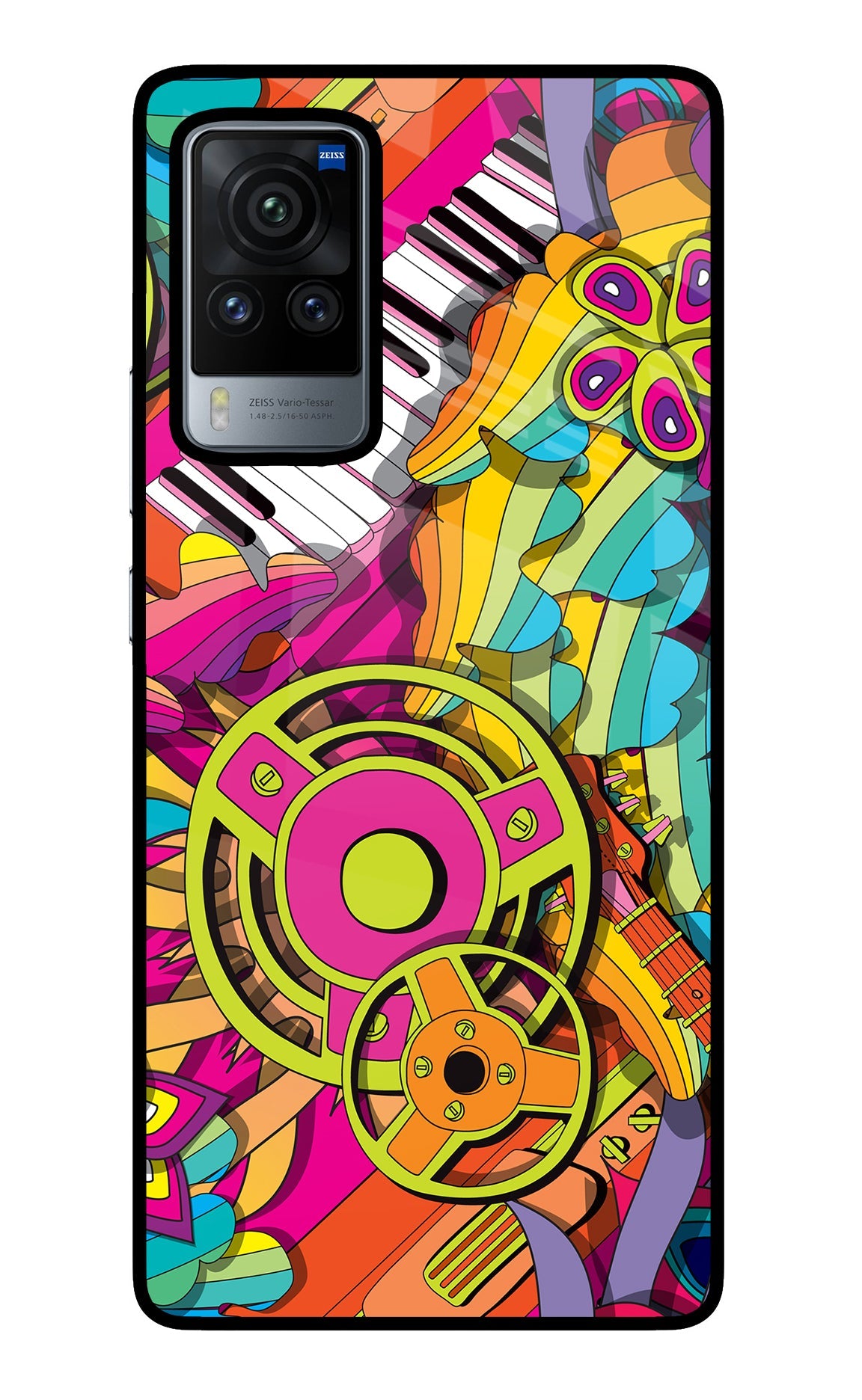 Music Doodle Vivo X60 Pro Back Cover