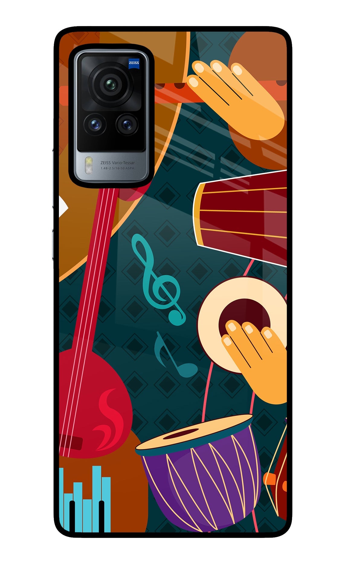 Music Instrument Vivo X60 Pro Back Cover