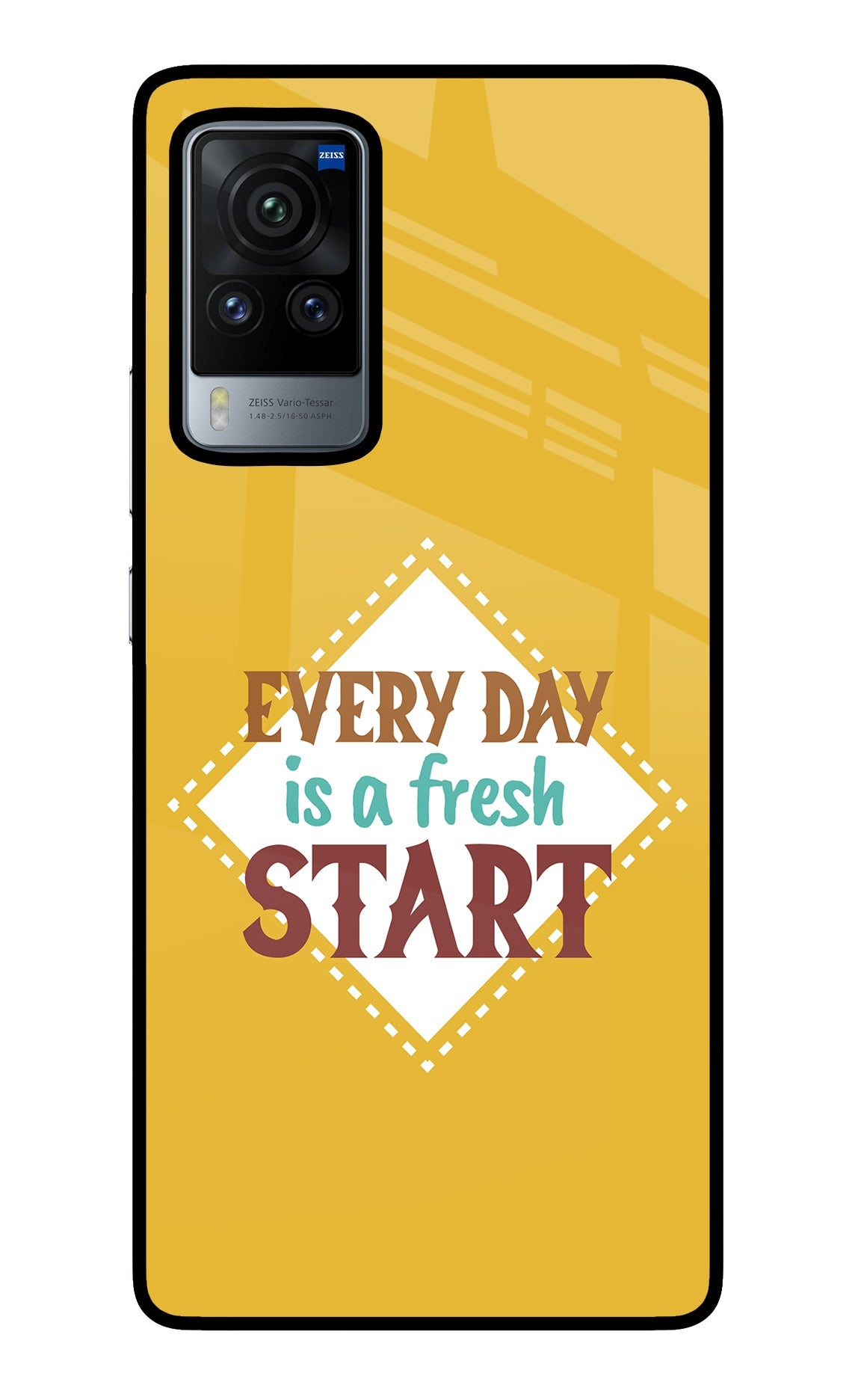 Every day is a Fresh Start Vivo X60 Pro Back Cover