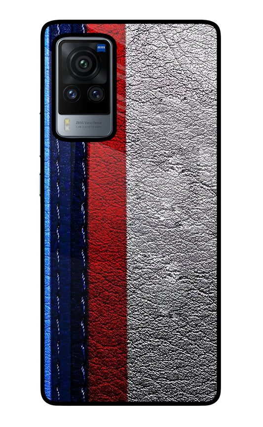 BMW Stripes Vivo X60 Pro Glass Case