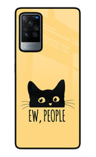 Ew People Catitude Vivo X60 Pro Glass Case