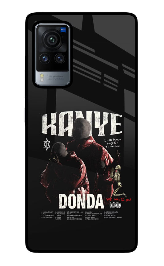 Donda Kanye West Vivo X60 Pro Glass Case