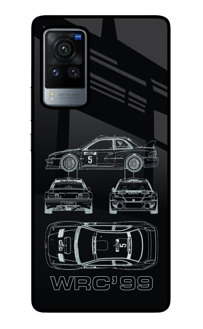 WRC'99 Vivo X60 Pro Glass Case