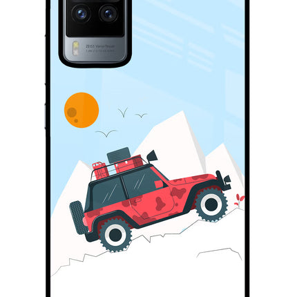 Mountain Trail Beast Vivo X60 Pro Glass Case