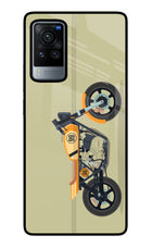 Vertical Speedster Vivo X60 Pro Glass Case