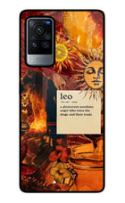 Leo Zodiac Vivo X60 Pro Glass Case