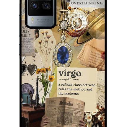 Virgo Zodiac Vivo X60 Pro Glass Case