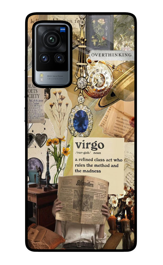 Virgo Zodiac Vivo X60 Pro Glass Case