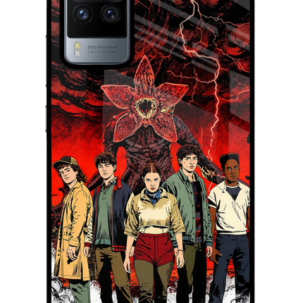 Ordinary Things Characters Vivo X60 Pro Glass Case