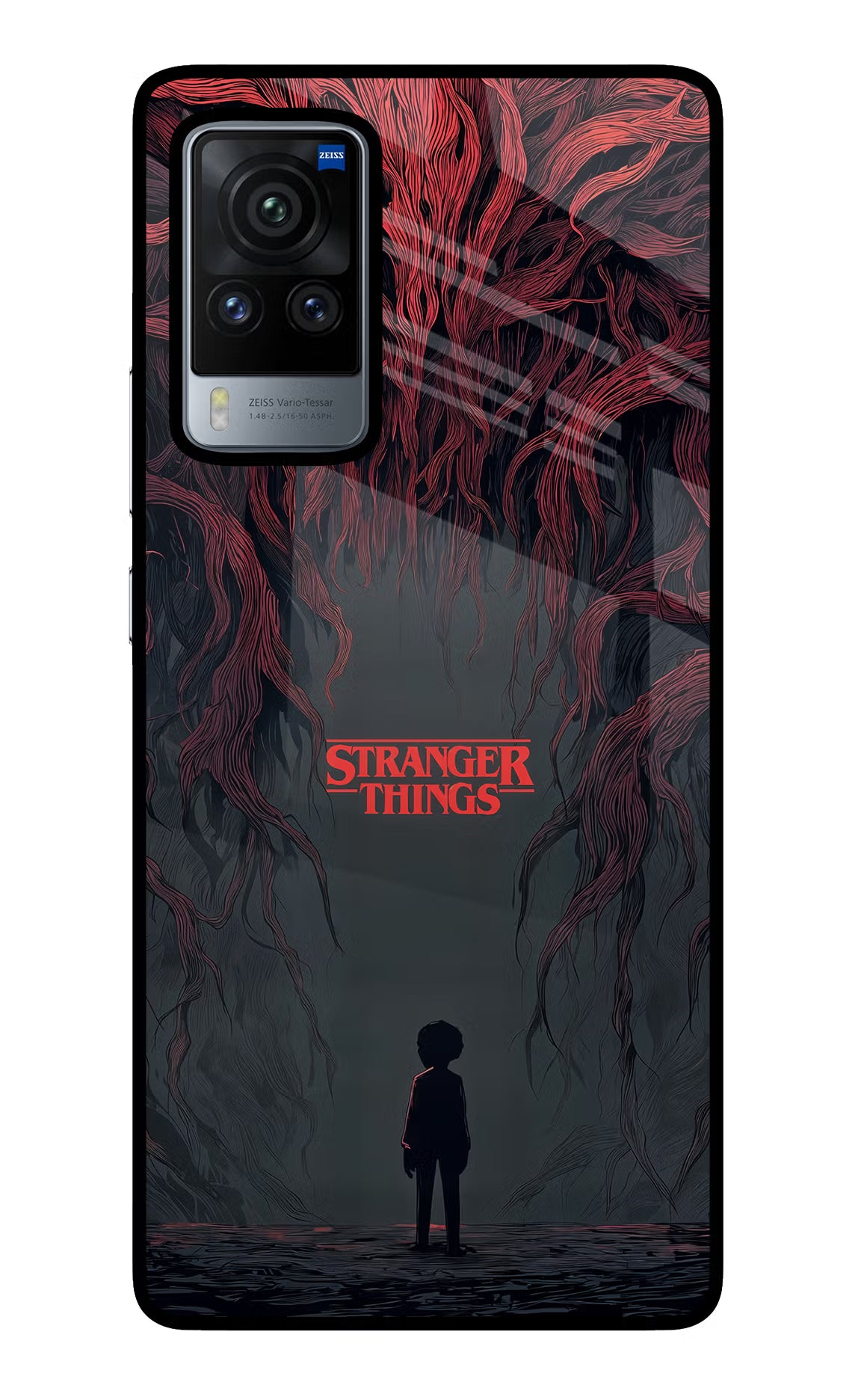 Ordinary Things Dark Side Vivo X60 Pro Glass Case Back Cover by Casekaro