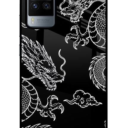 Twin Dragons Vivo X60 Pro Glass Case