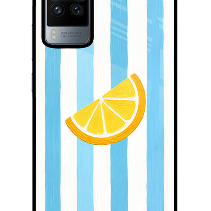 Summer Lemon Vivo X60 Pro Glass Case