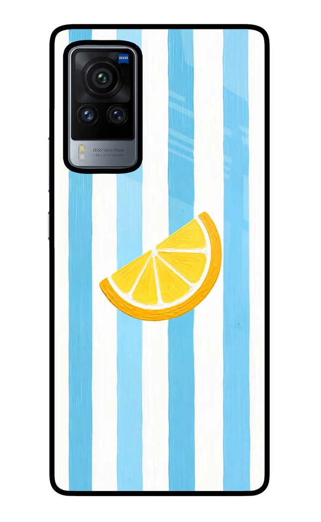 Summer Lemon Vivo X60 Pro Glass Case