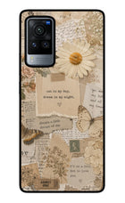 Vintage case Vivo X60 Pro Glass Case