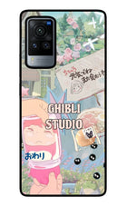 Studio Ghibli Vivo X60 Pro Glass Case
