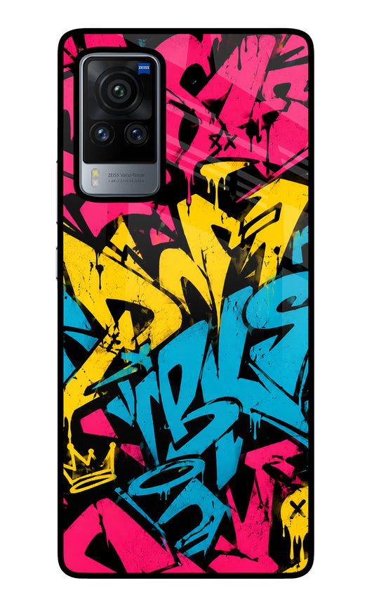 Graffiti Vibe Vivo X60 Pro Glass Case