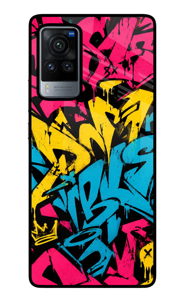 Graffiti Vibe Vivo X60 Pro Glass Case