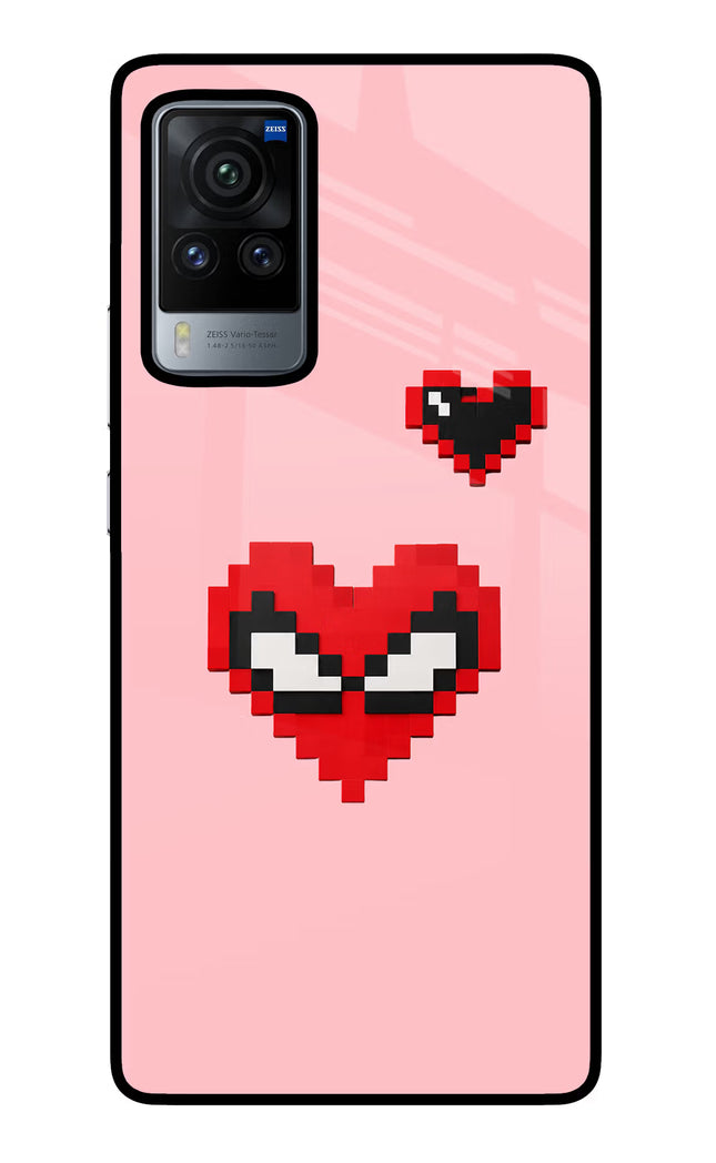 Gwen Heart Vivo X60 Pro Glass Case
