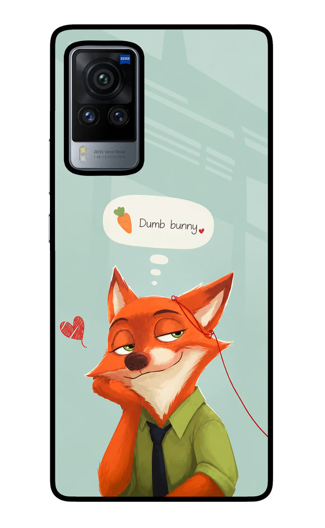Nick Charm Vivo X60 Pro Glass Case