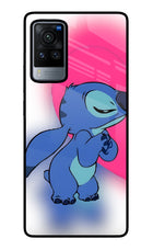 Stitch Hug Vivo X60 Pro Glass Case