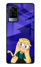 Star Glow Vivo X60 Pro Glass Case