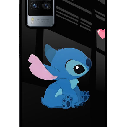 Stitch Crush Vivo X60 Pro Glass Case