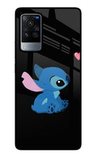 Stitch Crush Vivo X60 Pro Glass Case