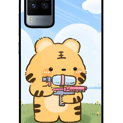 Tiger Treat Vivo X60 Pro Glass Case