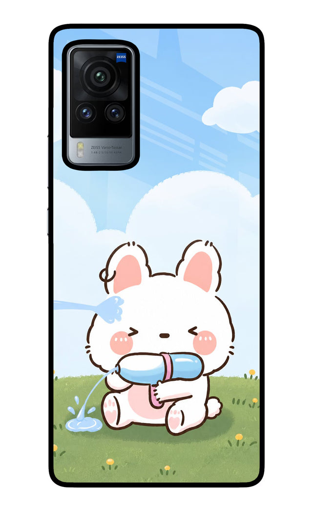 Bunny Treat Vivo X60 Pro Glass Case