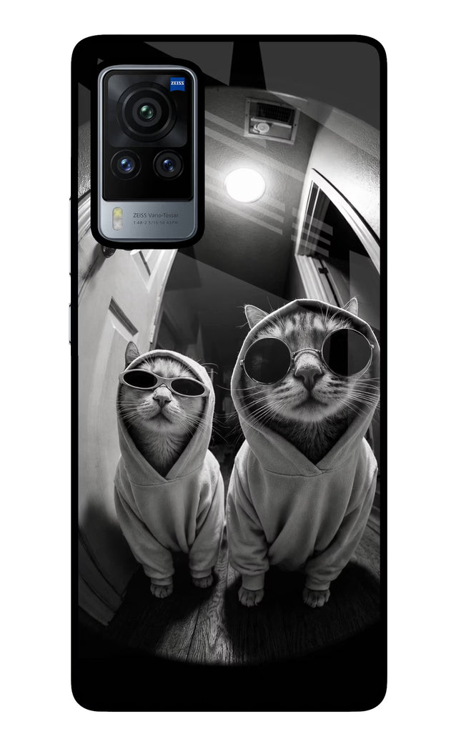 Hood Cats Vivo X60 Pro Glass Case