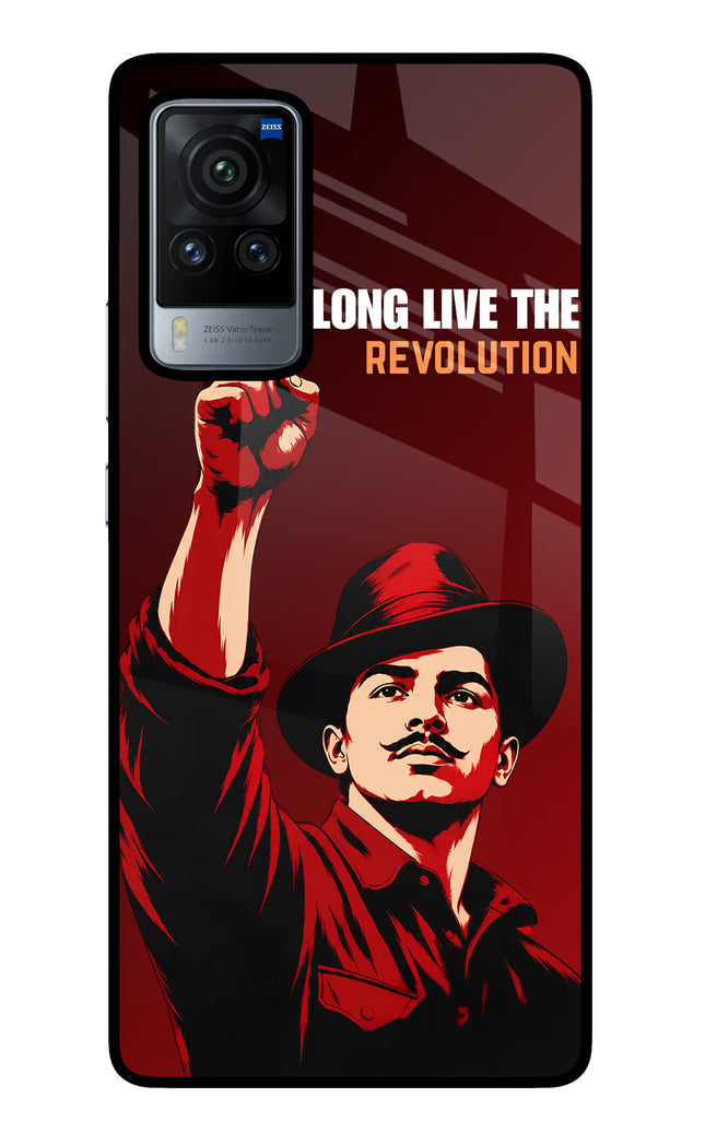 Bhagat Singh Revolution Vivo X60 Pro Glass Case