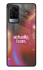 Pink Aura Vivo X60 Pro Glass Case
