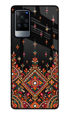 Noir Mehfil Vivo X60 Pro Glass Case
