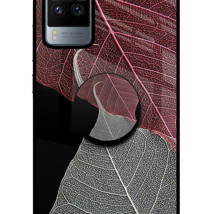 Leaf Pattern Vivo X60 Pro Pop Case by Casekaro