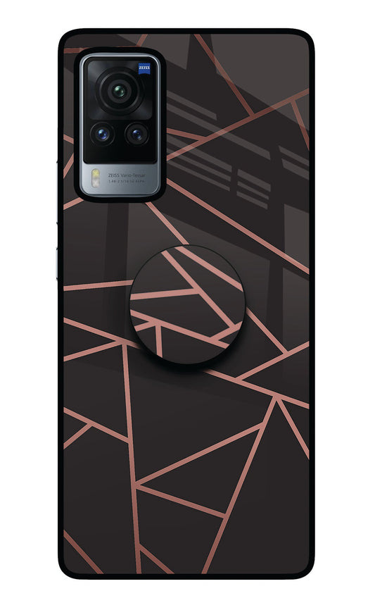 Geometric Pattern Vivo X60 Pro Glass Case