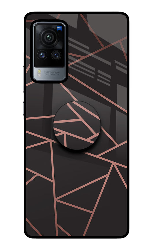 Geometric Pattern Vivo X60 Pro Glass Case