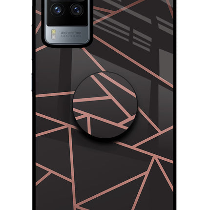 Geometric Pattern Vivo X60 Pro Pop Case by Casekaro